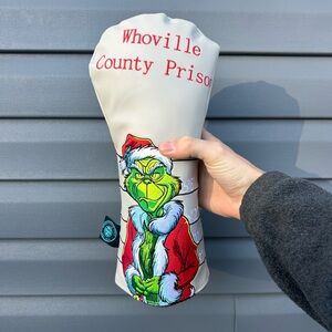 The Grinch Golf Driver Headcover